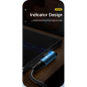 Дата кабель USB 2.0 AM to USB-C 1.0m 100W black Essager (EXCWT7A-CG01-P)
