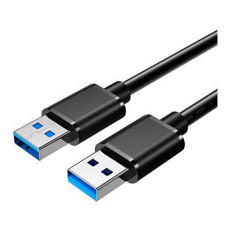 Дата кабель USB 3.0 AM/AM 2.0m 5Gbps black Essager (EXCAA-YTD01)