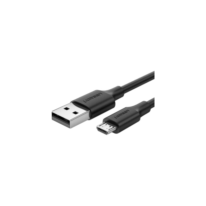 Дата кабель USB 2.0 AM to Micro 5P 3.0m 2A US289 black Ugreen (60827)