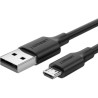 Дата кабель USB 2.0 AM to Micro 5P 3.0m 2A US289 black Ugreen (60827)