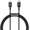 Дата кабель USB-C to Lightning 2.0m 3.0A PD Superior Series Black Baseus (CATLYS-C01)