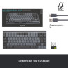 Клавіатура Logitech MX Mechanical Mini Illuminated UA Graphite (920-010782)
