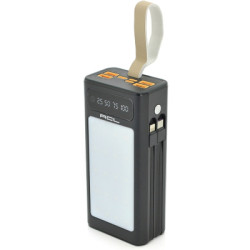 Батарея універсальна ACL 30000mAh, LIGHTER, Type-C + Lighting, Black (PW-85B)