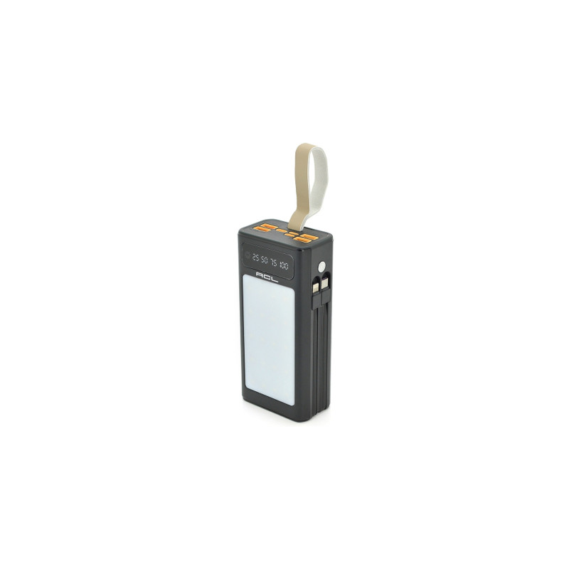 Батарея універсальна ACL 30000mAh, LIGHTER, Type-C + Lighting, Black (PW-85B)