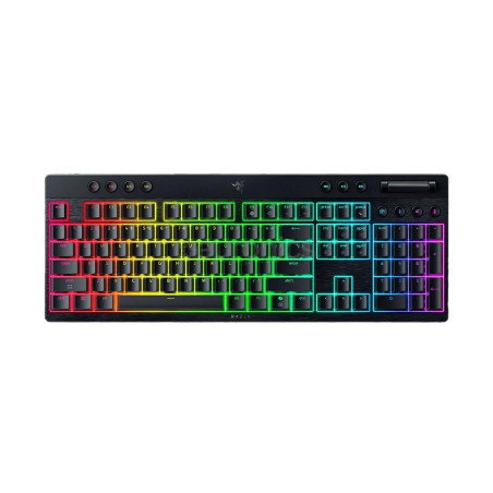 Клавіатура Razer BlackWidow V4 Low-Profile Wireless/Bluetooth/USB Orange switch UA Black (RZ03-05270800-R3M1)