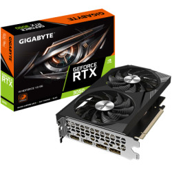 Відеокарта GIGABYTE GeForce RTX3050 8Gb WINDFORCE V2 (GV-N3050WF2V2-8GD)