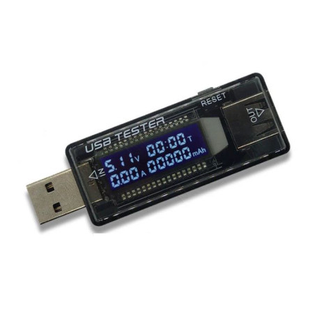 Адаптер Dynamode USB tester 3-20V/0-3A (KWS-V21)