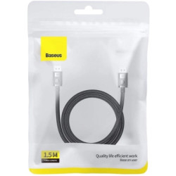 Кабель мультимедійний DisplayPort M to DisplayPort M 1.5m 8K Baseus (B00633706111-01)