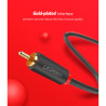 Кабель мультимедійний 2xRCA M to 2xRCA M 3.0m AV104 black Ugreen (10519)