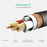 Кабель мультимедійний XLR M to XLR F 2.0m AV130 black Ugreen (20710)