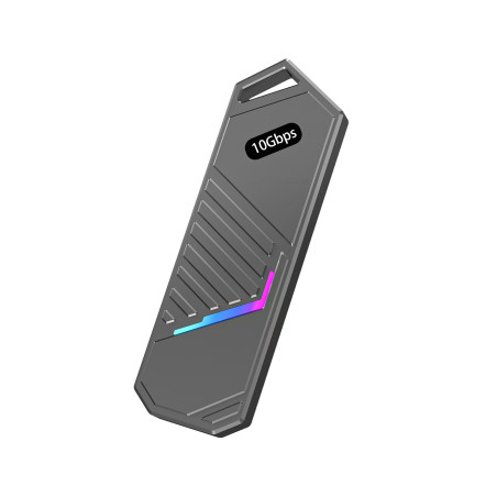 Кишеня зовнішня Dynamode M.2 SSD NVMe/SATA combo to USB3.2 GEN2 USB-C (DM-CAD-SSD14)