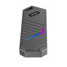 Кишеня зовнішня Dynamode M.2 SSD NVMe/SATA combo to USB3.2 GEN2 USB-C (DM-CAD-SSD14)