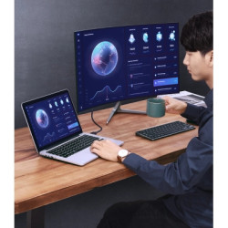 Кабель мультимедійний HDMI M to DVI M 2.0m HD106 black Ugreen (10135)