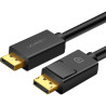 Кабель мультимедійний DisplayPort M to DisplayPort M 1.5m DP102 black Ugreen (10245)