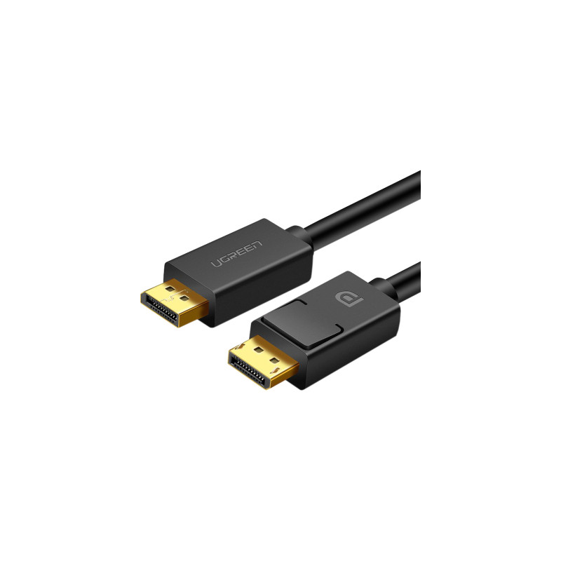 Кабель мультимедійний DisplayPort M to DisplayPort M 1.0m DP102 black Ugreen (10244)