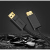 Кабель мультимедійний DisplayPort M to DisplayPort M 1.0m DP102 black Ugreen (10244)