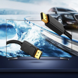Кабель мультимедійний DisplayPort M to DisplayPort M 1.0m DP102 black Ugreen (10244)