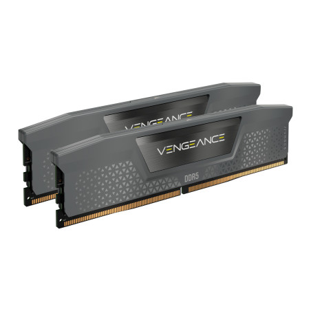 Модуль пам'яті для комп'ютера DDR5 32GB (2x16GB) 5600 MHz Vengeance Cool Gray Corsair (CMK32GX5M2B5600Z36)