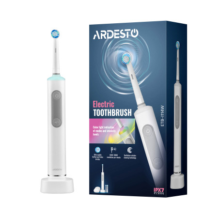 Електрична зубна щітка Ardesto ETB-I114W