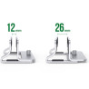 Підставка до ноутбука Ugreen LP258 Vertical Laptop Stand Silver (20471)