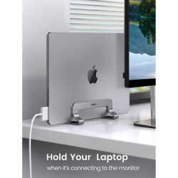 Підставка до ноутбука Ugreen LP258 Vertical Laptop Stand Silver (20471)