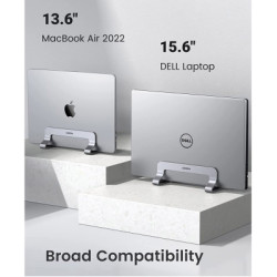 Підставка до ноутбука Ugreen LP258 Vertical Laptop Stand Silver (20471)
