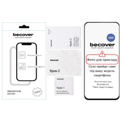 Скло захисне BeCover 10D Oppo Reno14 F/FS 5G Black (714092)