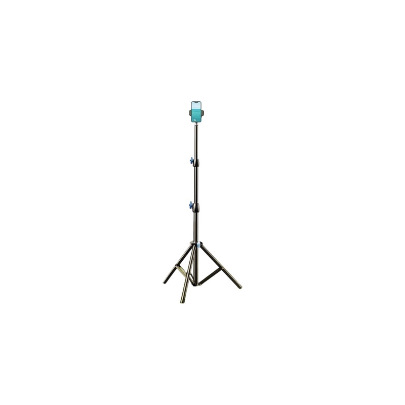 Штатив RTAKO RLD-001 1.7M Matte Carbon Steel Tripod Black (6975068278620)