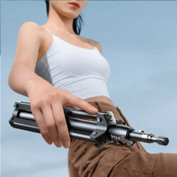 Штатив RTAKO RLD-001 1.7M Matte Carbon Steel Tripod Black (6975068278620)