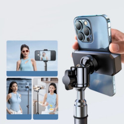 Штатив RTAKO RLD-001 1.7M Matte Carbon Steel Tripod Black (6975068278620)