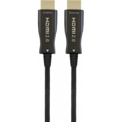 Кабель мультимедійний HDMI M to HDMI M 35.0m V2.0 4K 60Hz AOC Cablexpert (CCBP-HDMI-AOC-35M)