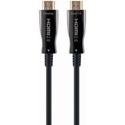 Кабель мультимедійний HDMI M to HDMI M 40.0m V2.0 4K 60Hz AOC Cablexpert (CCBP-HDMI-AOC-40M)