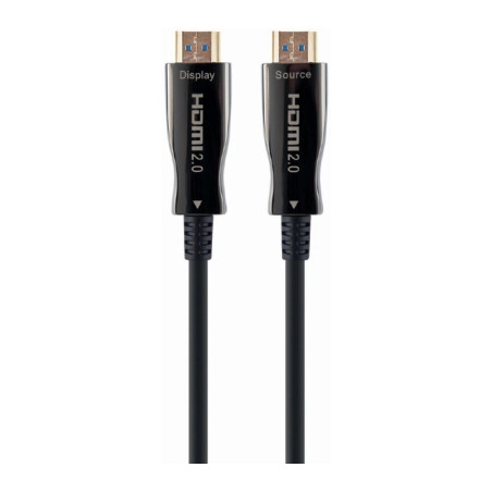 Кабель мультимедійний HDMI M to HDMI M 40.0m V2.0 4K 60Hz AOC Cablexpert (CCBP-HDMI-AOC-40M)