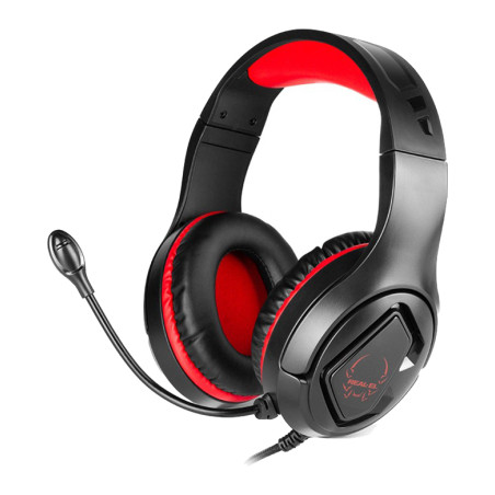 Навушники REAL-EL GDX-7590 Black/Red (EL124100050)