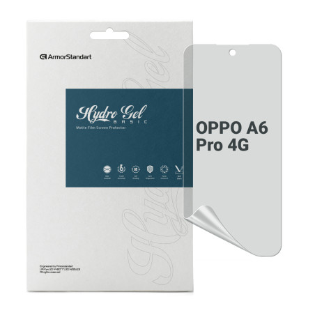 Плівка захисна Armorstandart hydrogel Matte OPPO A6 Pro 4G (ARM89181)