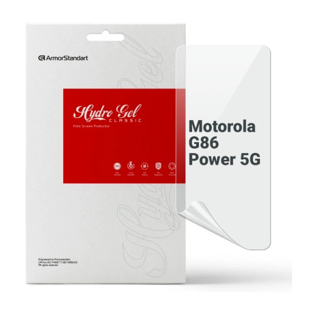 Плівка захисна Armorstandart hydrogel Motorola G86 Power 5G (ARM86579)