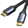Кабель мультимедійний HDMI M to HDMI M 2.0m V2.1 8K60Hz HDR10 HLG Choetech (XHH01-BK)