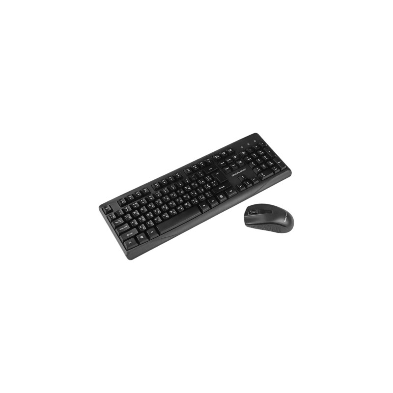Комплект Grunhelm KBM-4810WL Wireless UA Black (126877)