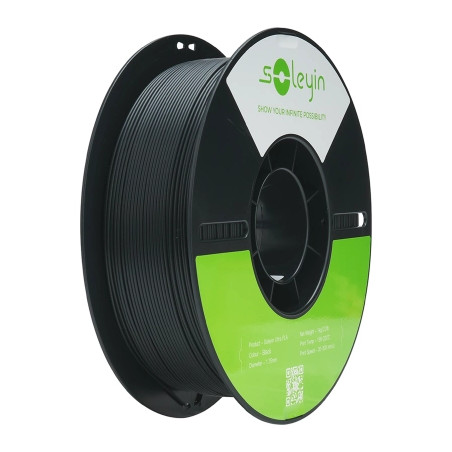 Пластик для 3D-принтера Creality Soleyin PLA ULTRA 1кг, 1.75мм, black (3301010608)