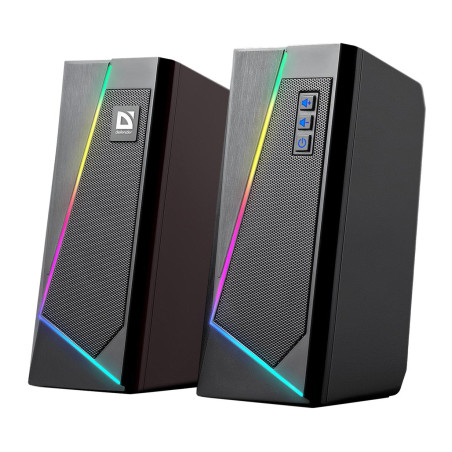 Акустична система Defender Solar 3 Bluetooth Light USB Black (65103)