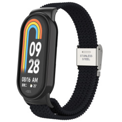 Ремінець до фітнес браслета Armorstandart Braided Solo Loop для Xiaomi Smart Band 10/9/8 Black (ARM86879)