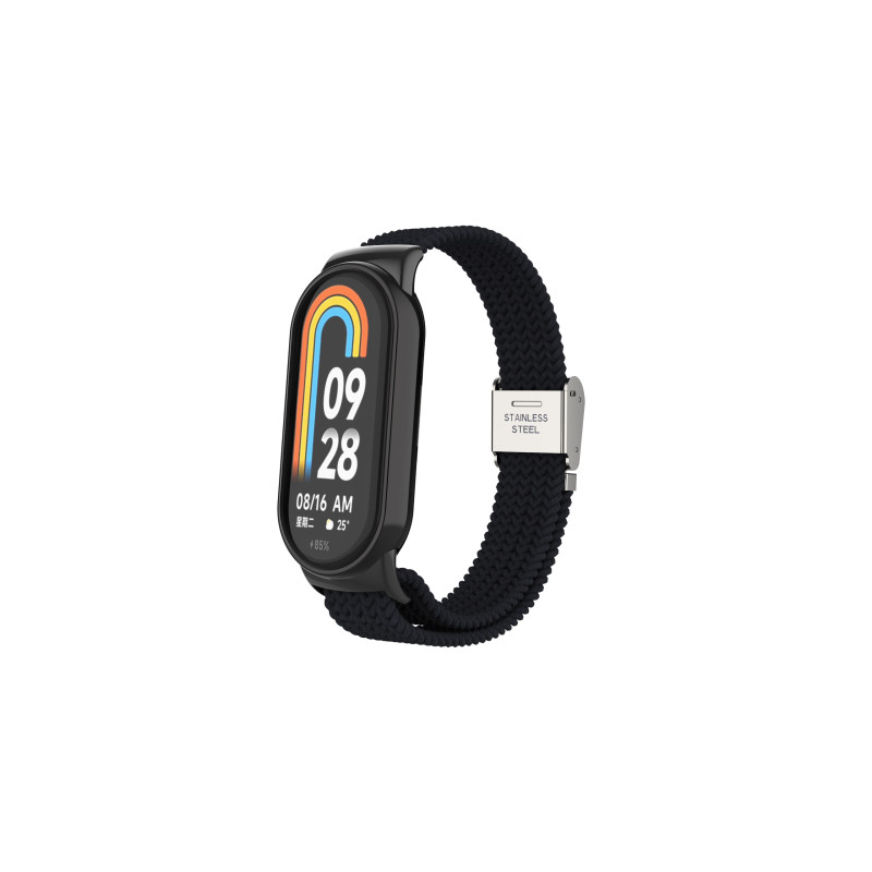 Ремінець до фітнес браслета Armorstandart Braided Solo Loop для Xiaomi Smart Band 10/9/8 Black (ARM86879)