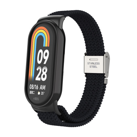 Ремінець до фітнес браслета Armorstandart Braided Solo Loop для Xiaomi Smart Band 10/9/8 Black (ARM86879)