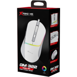 Мишка Xtrike ME GM-322 USB White (GM-322WH)