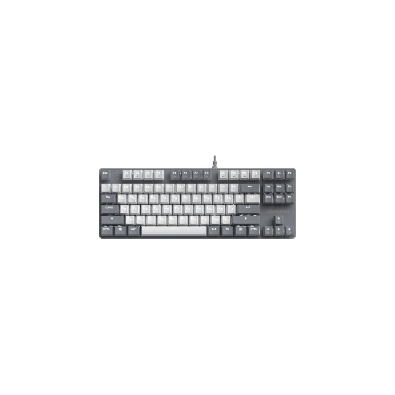 Клавіатура GamePro Genesis Metallic MK110G Outemu Red Switch USB UA Gray (MK110G)