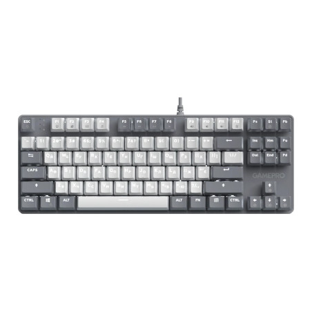 Клавіатура GamePro Genesis Metallic MK110G Outemu Red Switch USB UA Gray (MK110G)