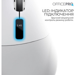 Мишка OfficePro M398G Wireless/Bluetooth Gray (M398G)