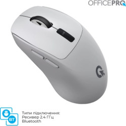 Мишка OfficePro M398G Wireless/Bluetooth Gray (M398G)