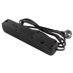 Мережевий фільтр живлення ColorWay CW-PSEA42BK /2M black (CW-PSEA42BK)