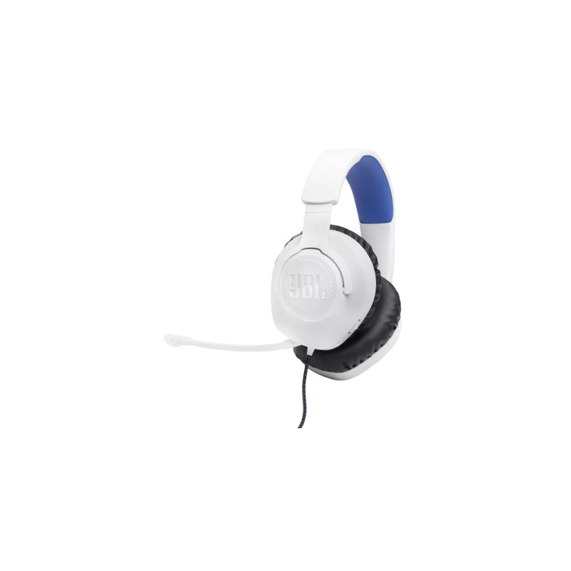 Навушники JBL Quantum 100P for PS White (JBLQ100PWHTBLU)
